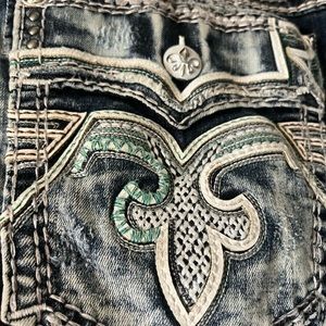 Like New Rock Revival Jeans Size 36.